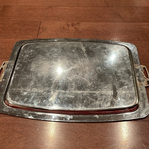 Decorative silver tray - Picture 3 of 3